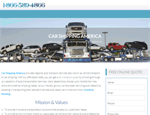 Tablet Screenshot of carshippingamerica.com